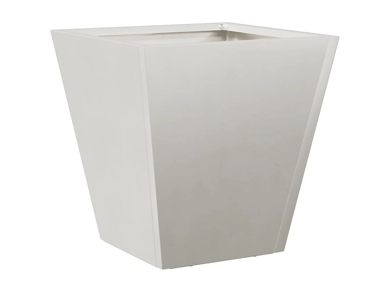 Fioriera 30x30x30 cm in acciaio inox