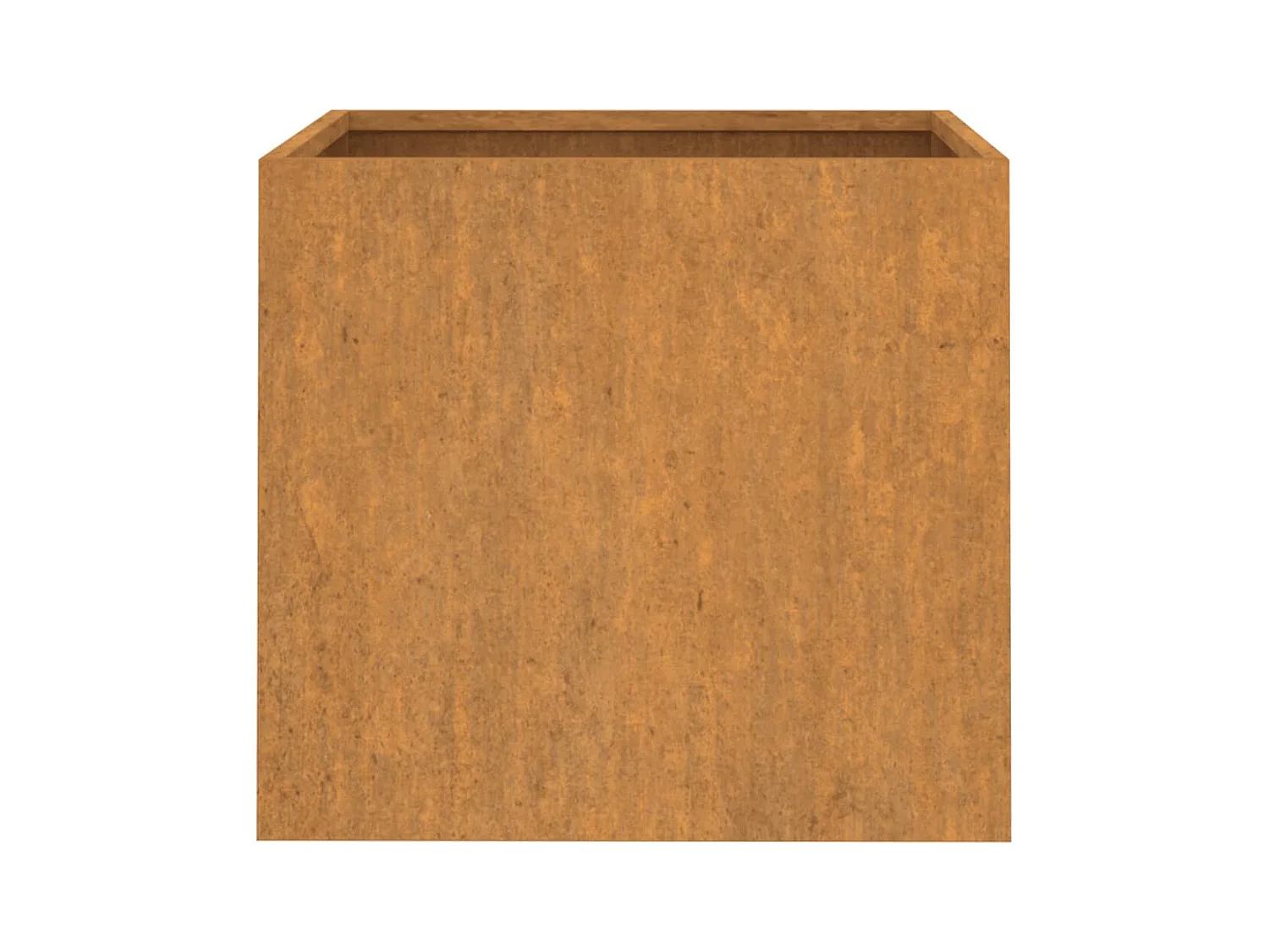 Jardinière 49x47x46 cm acier corten