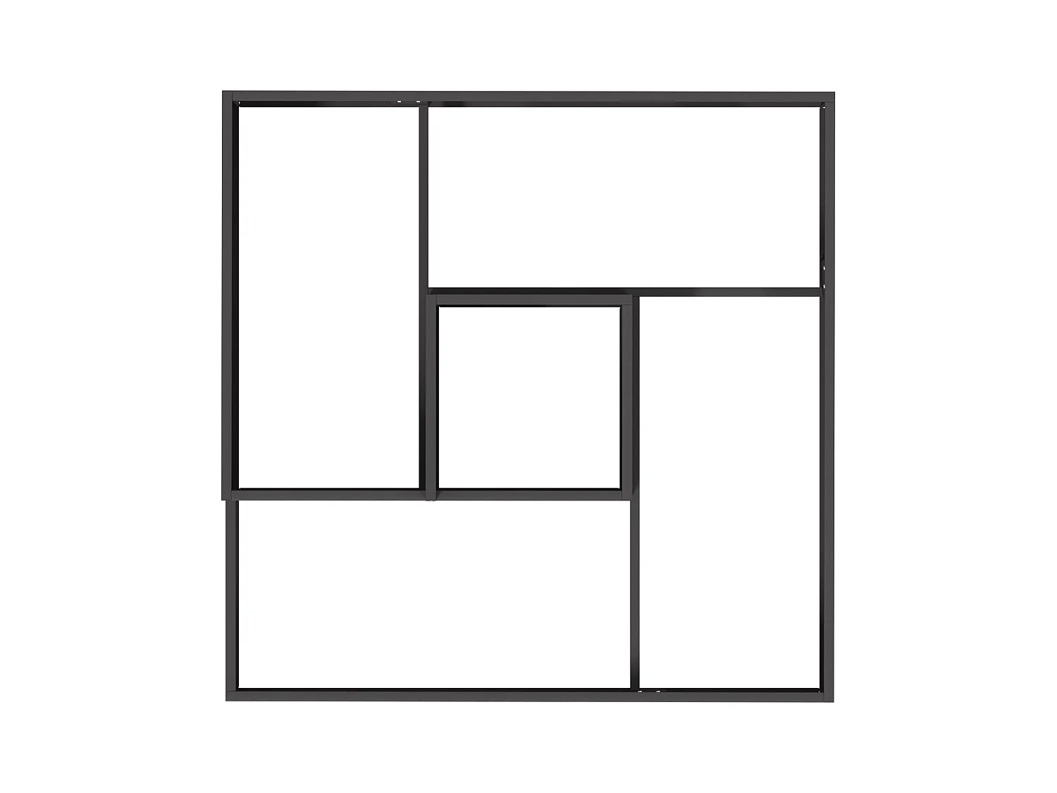 Pots & Jardinières Noir Métal Grand Incrustations décoratives