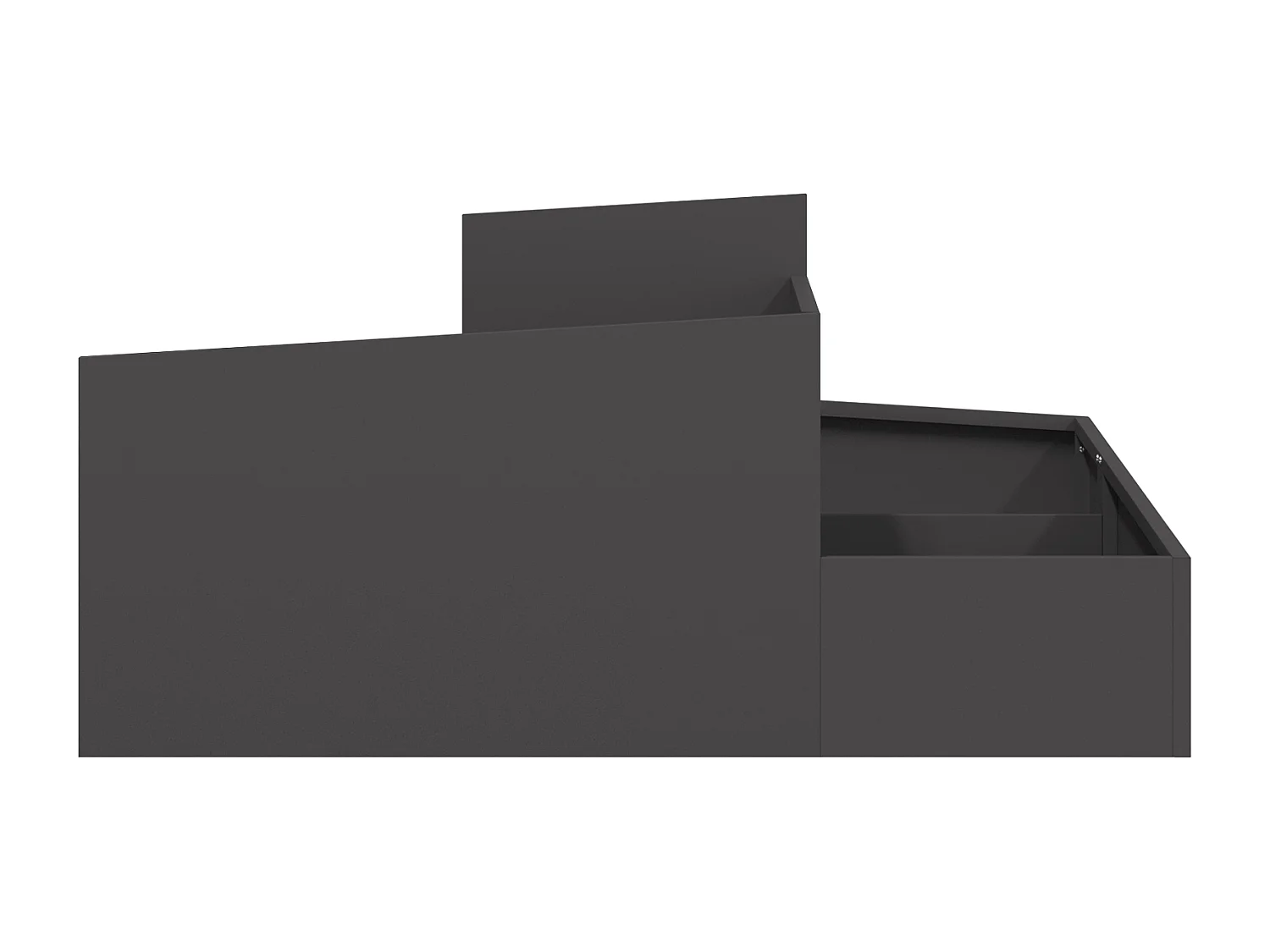 Pots & Jardinières Noir Métal Grand Incrustations décoratives