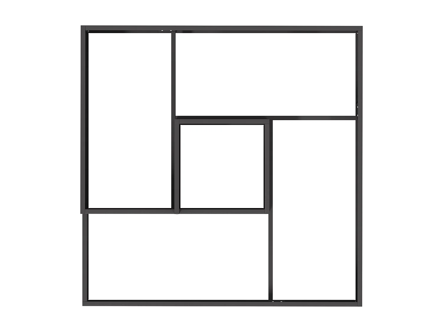 Pots & Jardinières Noir Métal Grand Incrustations décoratives