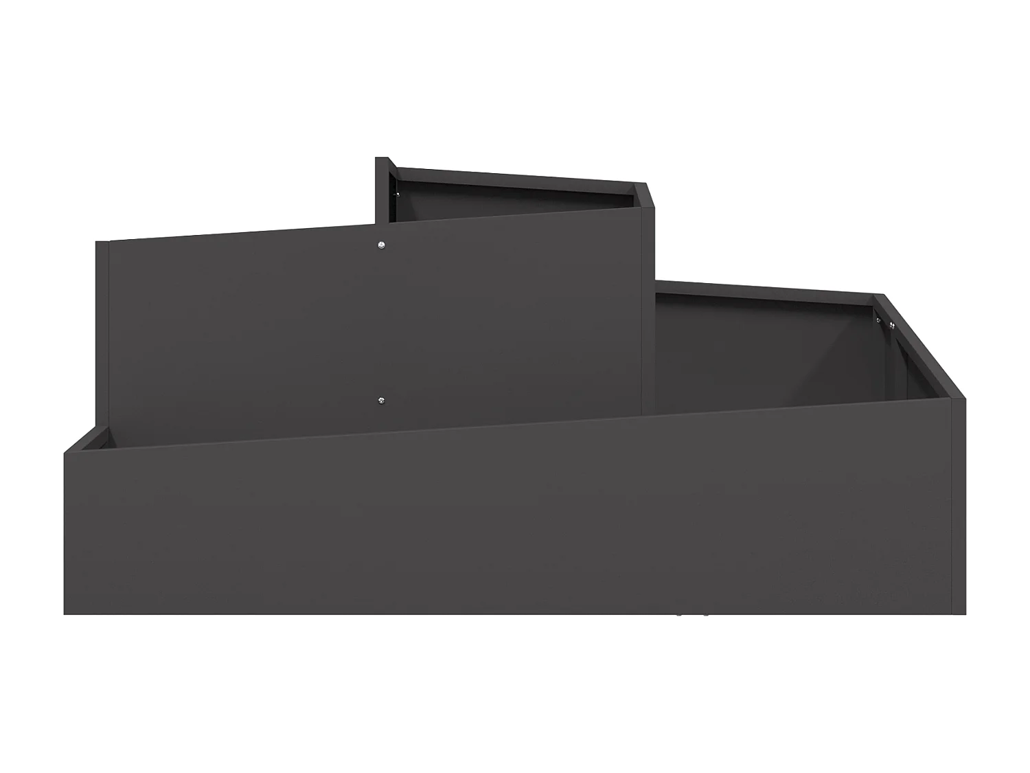 Pots & Jardinières Noir Métal Grand Incrustations décoratives