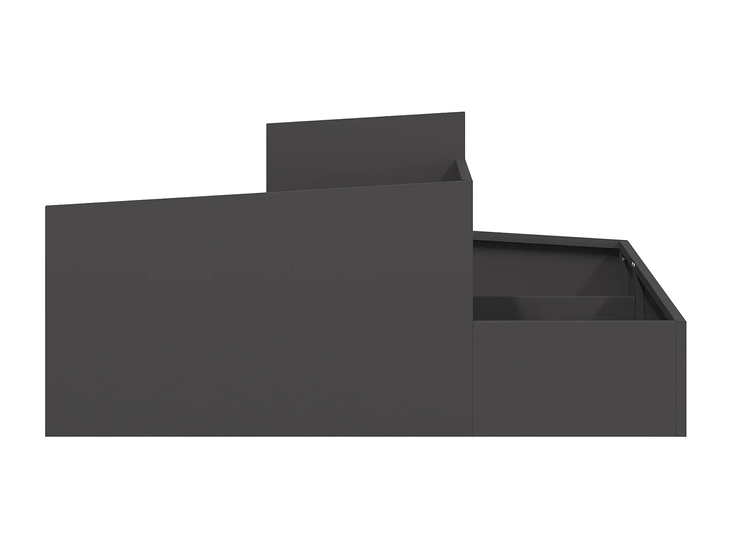 Pots & Jardinières Noir Métal Grand Incrustations décoratives