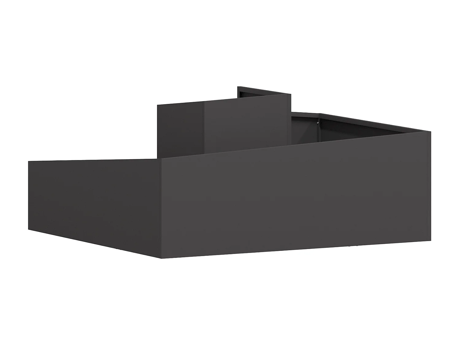 Pots & Jardinières Noir Métal Grand Incrustations décoratives