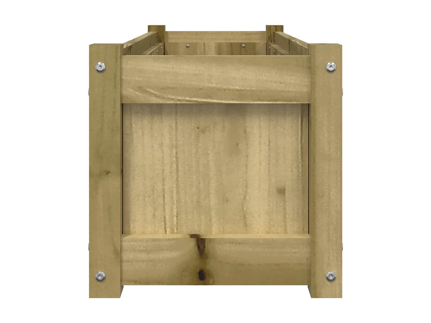 Jardinières 2 pcs bois de pin imprégné