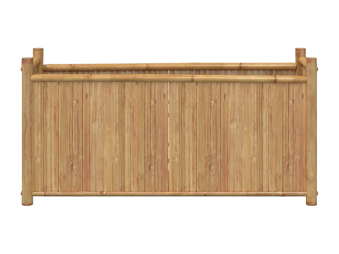 Jardinière 100x30x50 cm bambou