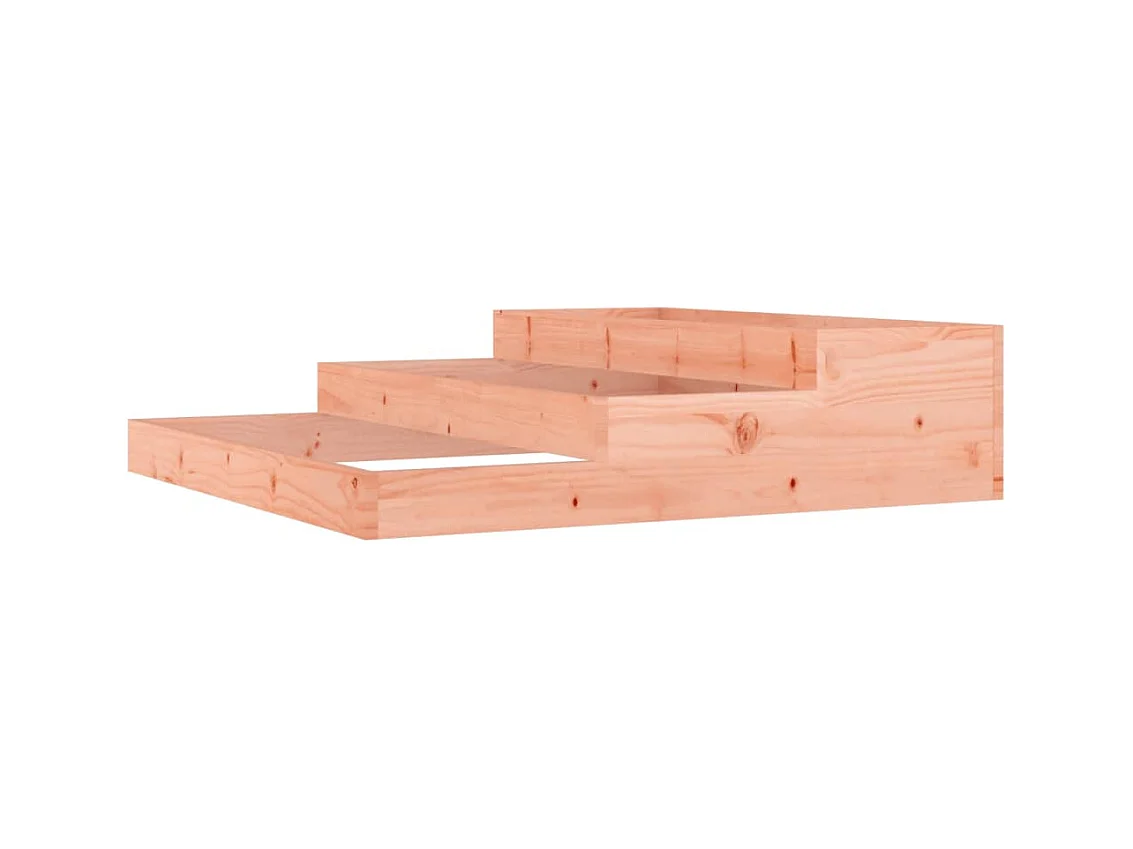 Jardinière 107x107x27 cm Bois de douglas massif