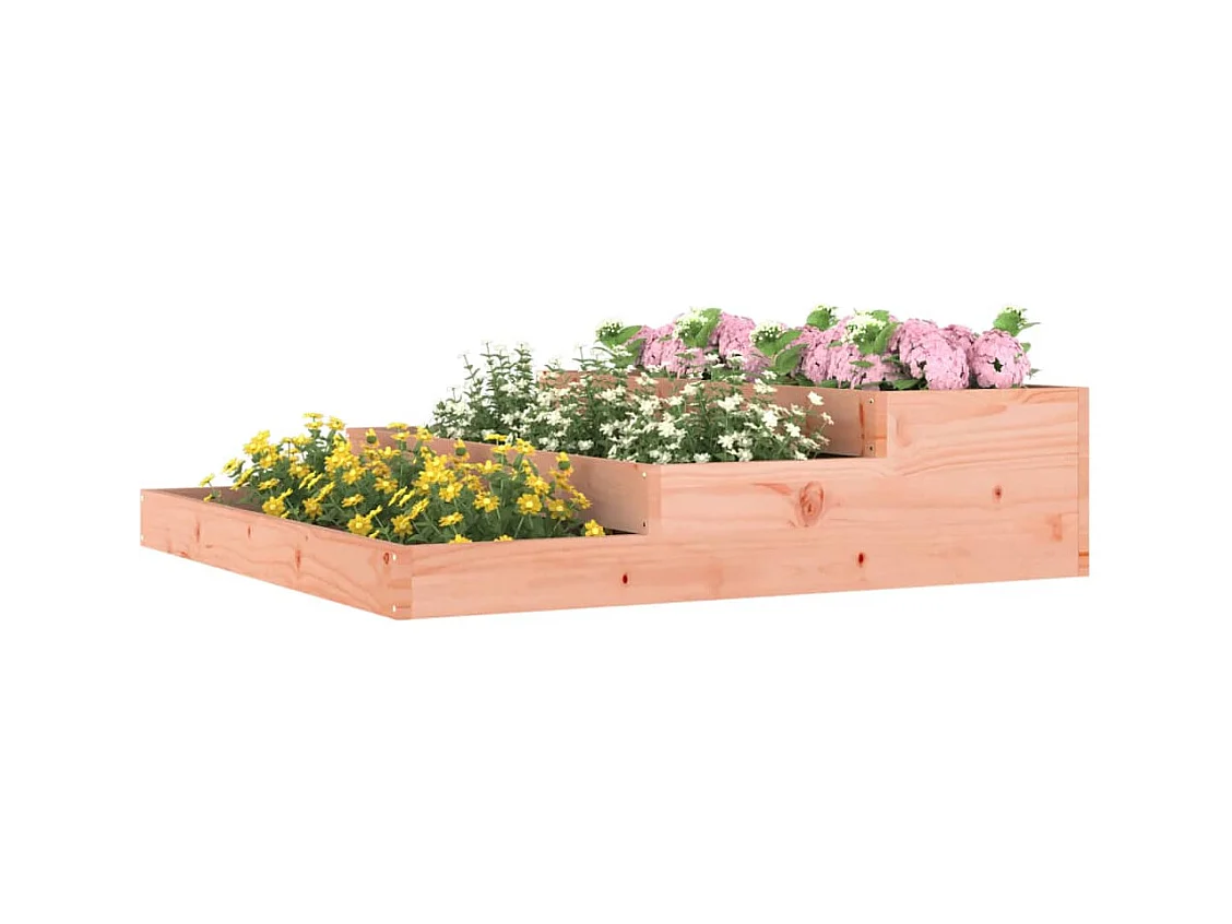 Jardinière 107x107x27 cm Bois de douglas massif