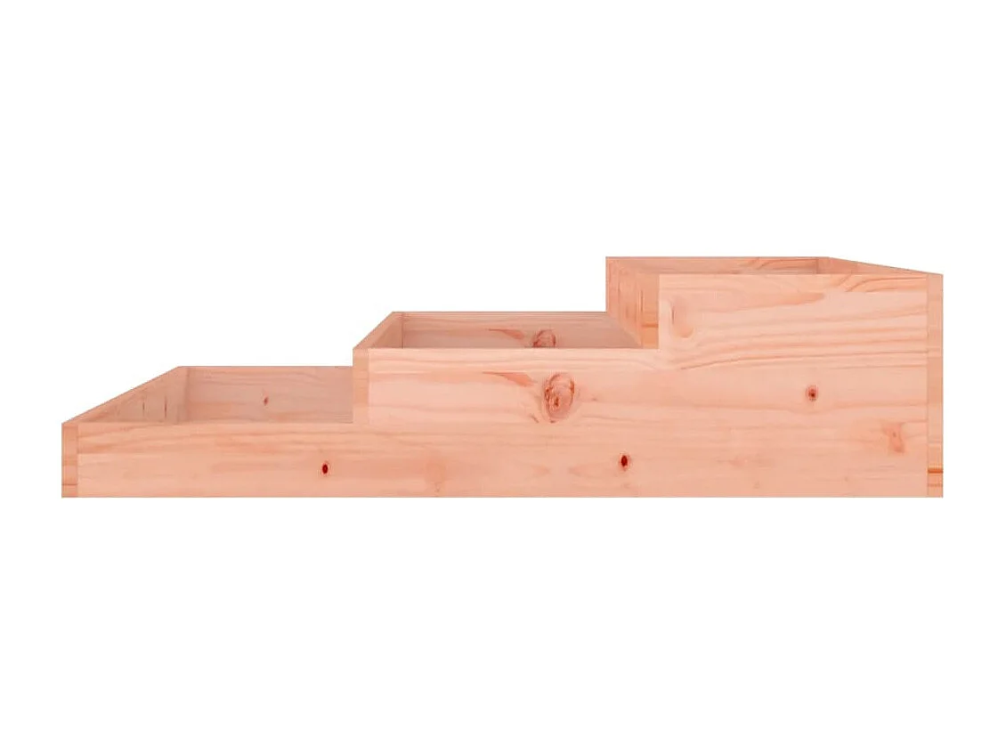 Jardinière 107x107x27 cm Bois de douglas massif