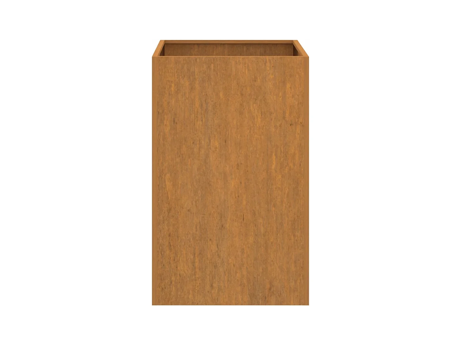 Pflanzkübel 52x48x75 cm Cortenstahl