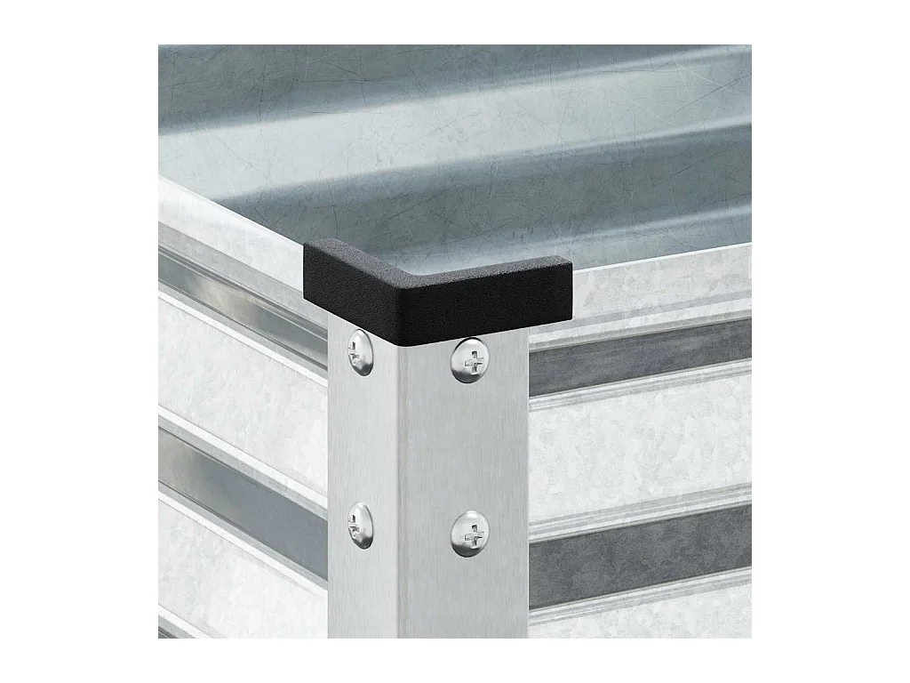 Fioriera 100x41x90 cm in acciaio inox