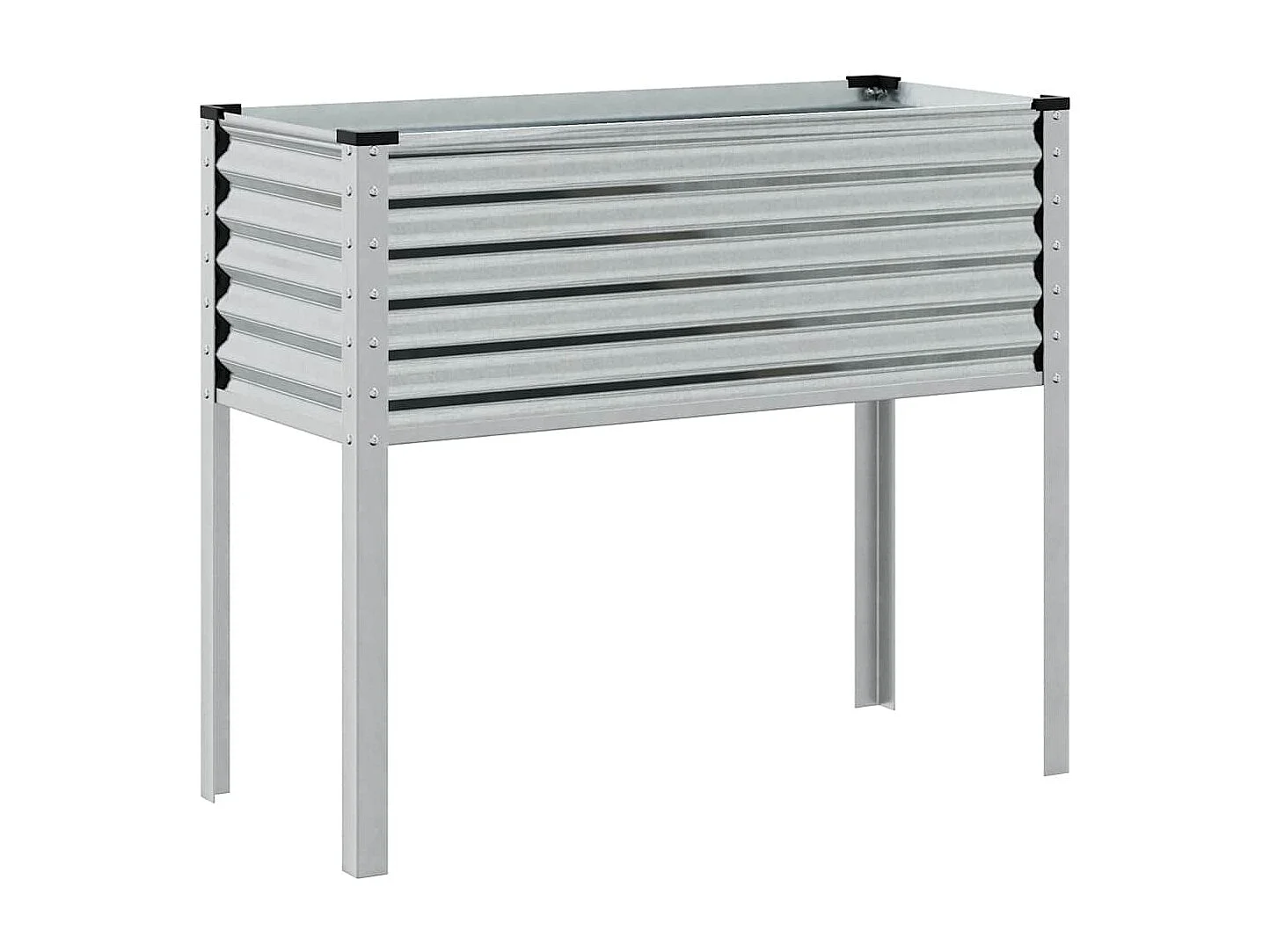 Pflanzkübel 100x41x90 cm Edelstahl