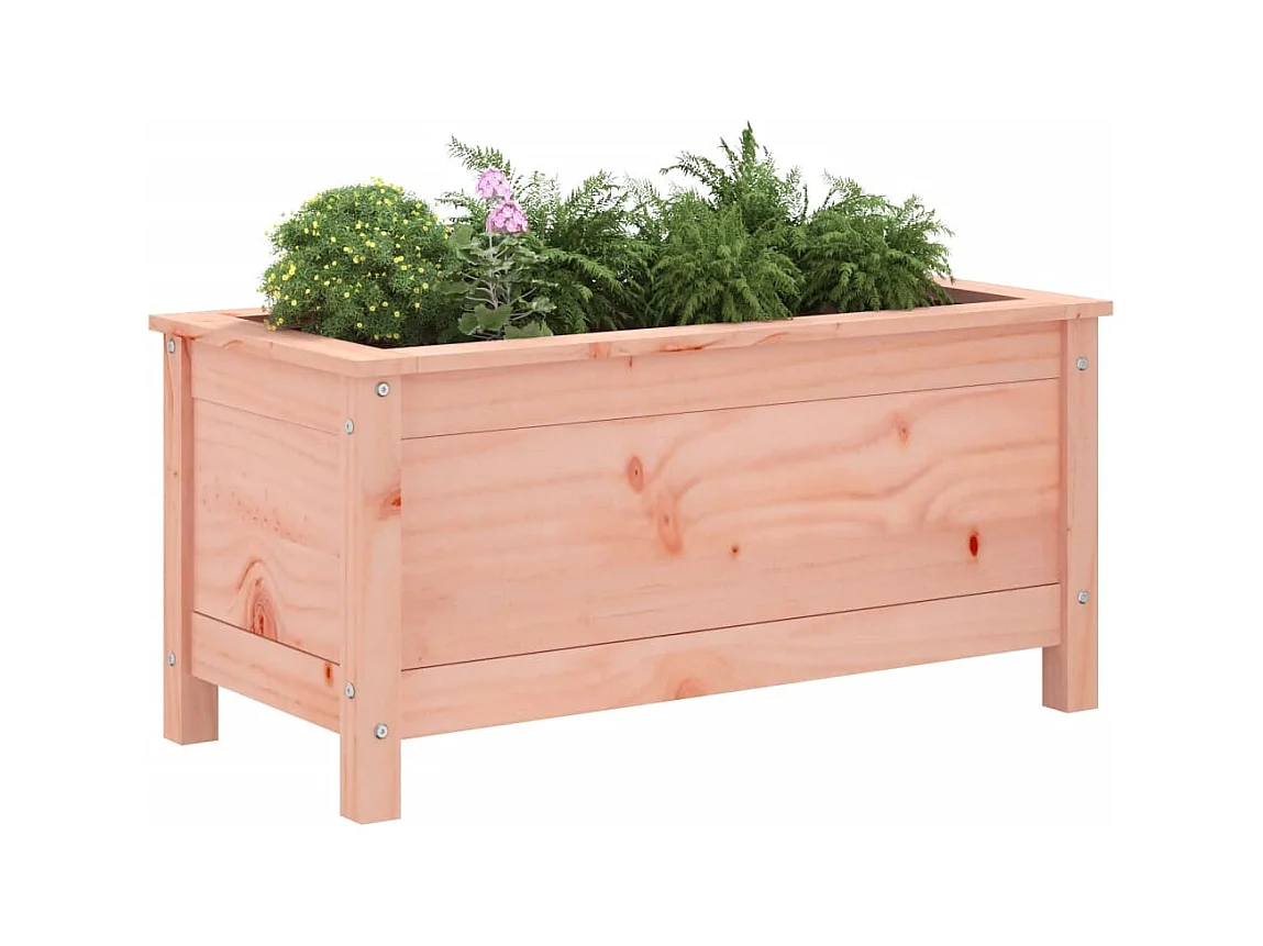Jardinière 82,5x40x39 cm bois massif douglas