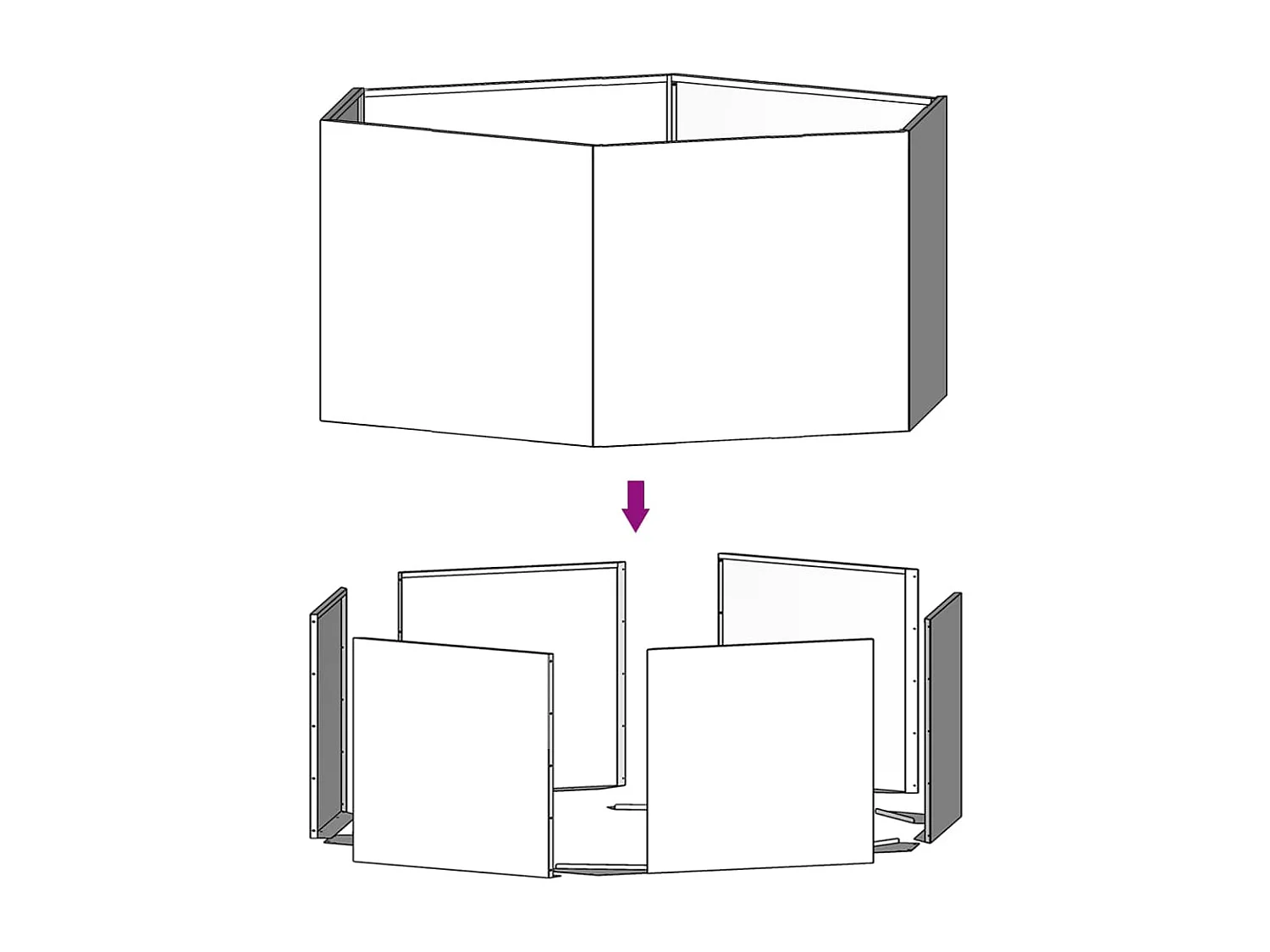 Rusty Plantenbak 138x120x45 cm Cortenstaal