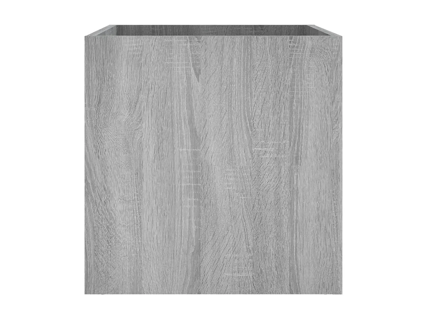Jardinière Sonoma gris 40x40x40 cm Bois d'ingénierie