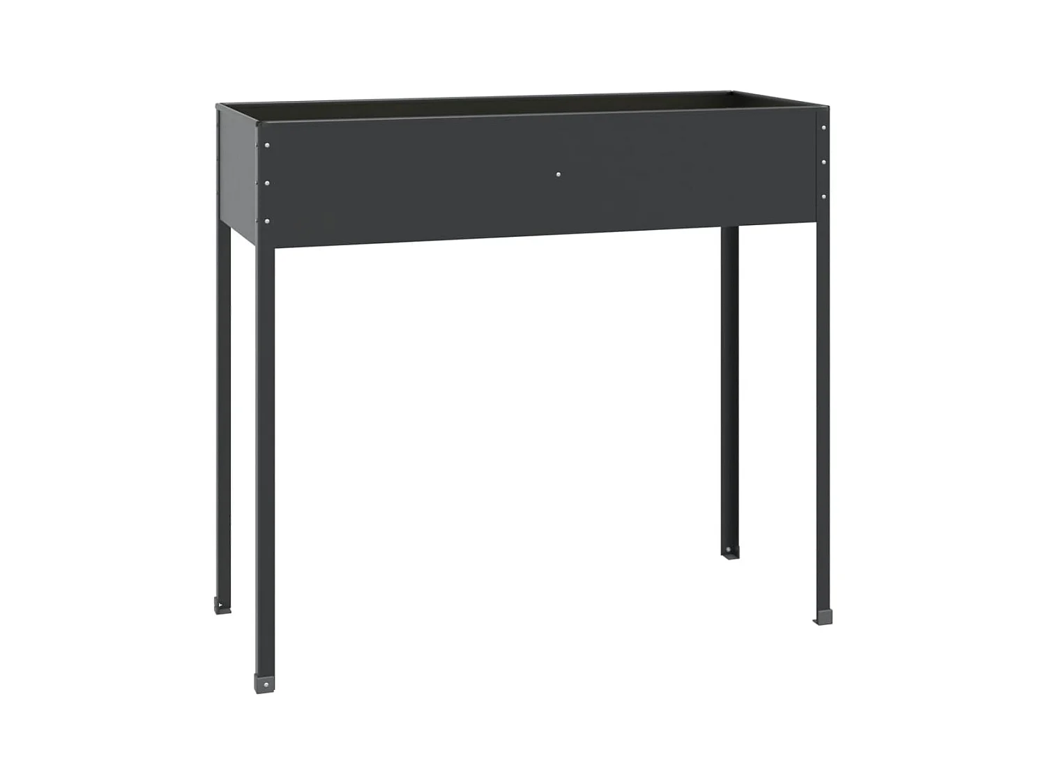 Jardinière Anthracite 100,5x40,5x90 cm Acier galvanisé