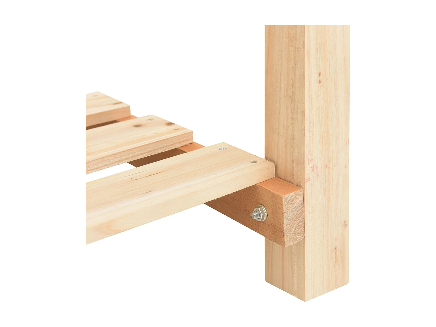 Jardinière avec Grilles 161x43x76 cm Bois Massif de Sapin