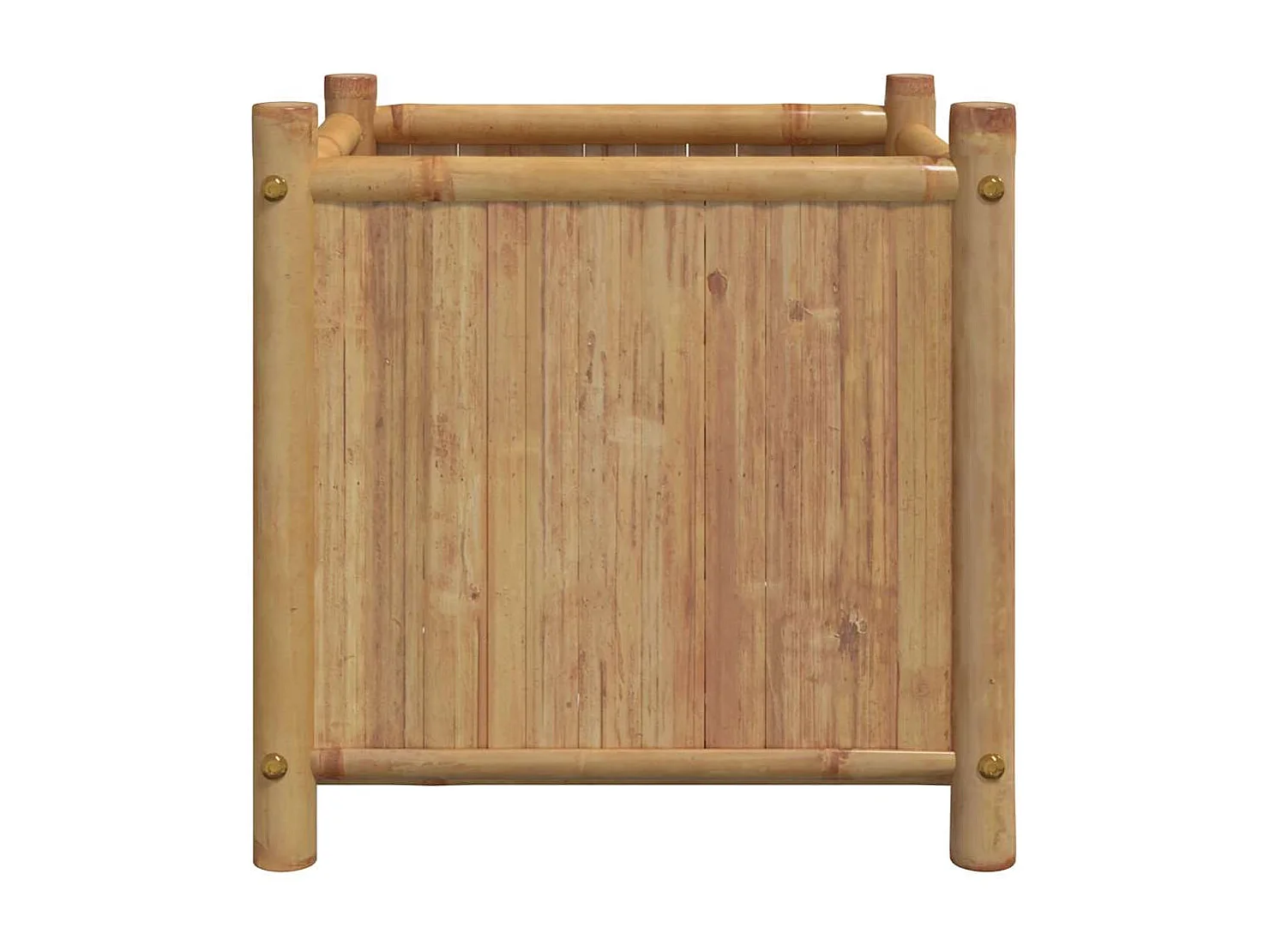 Jardinière 40x40x40 cm bambou