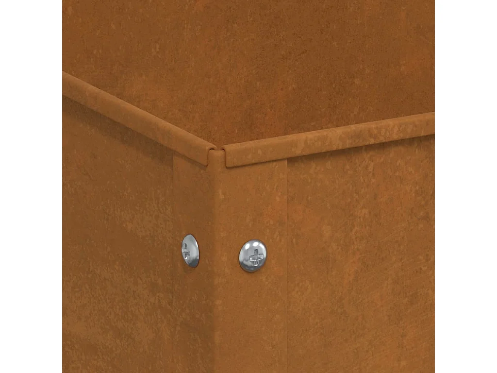 Plantenbak 100,5x40,5x90 cm weerbestendig staal