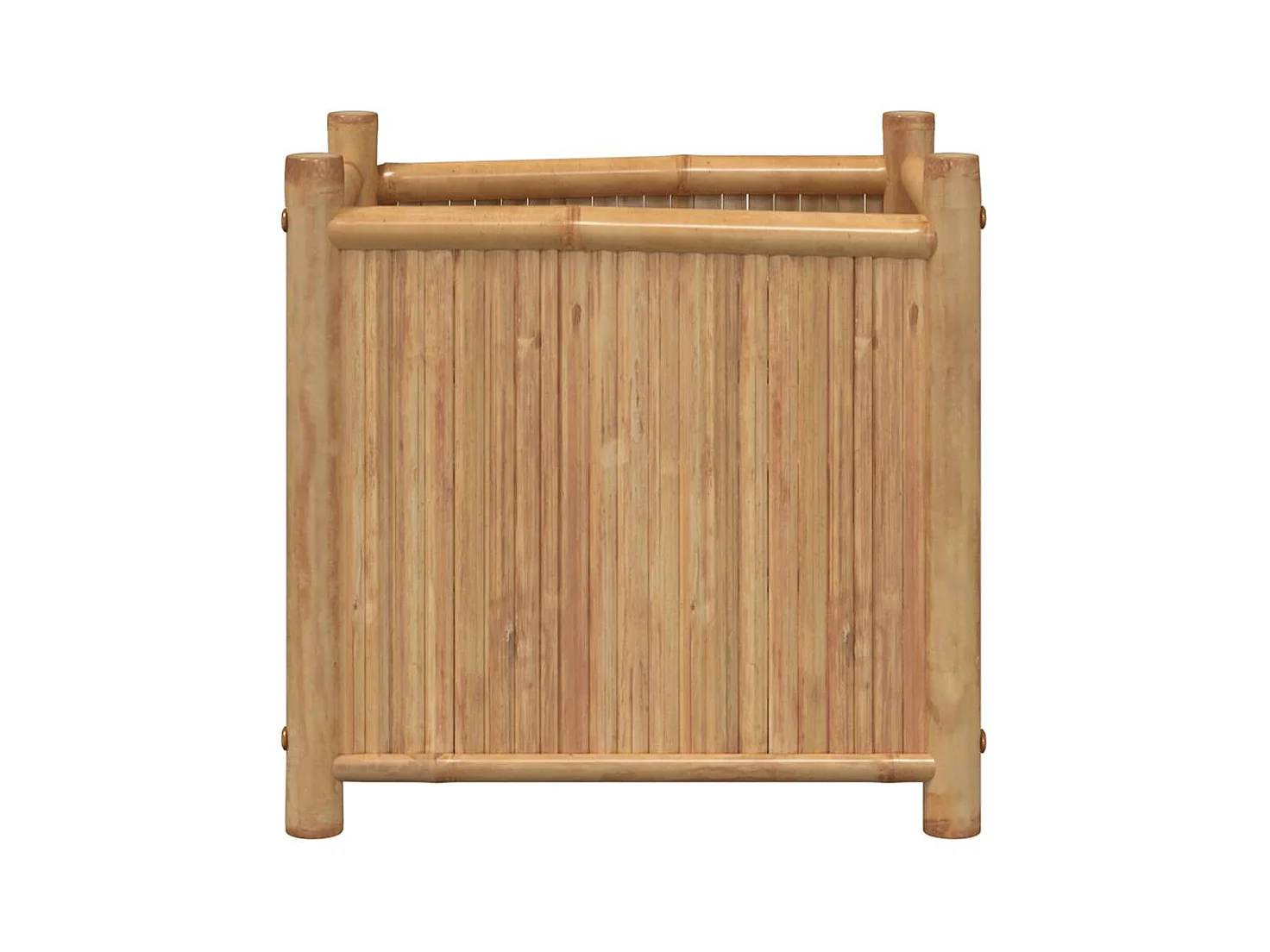 Fioriera in bambù 50x50x50 cm