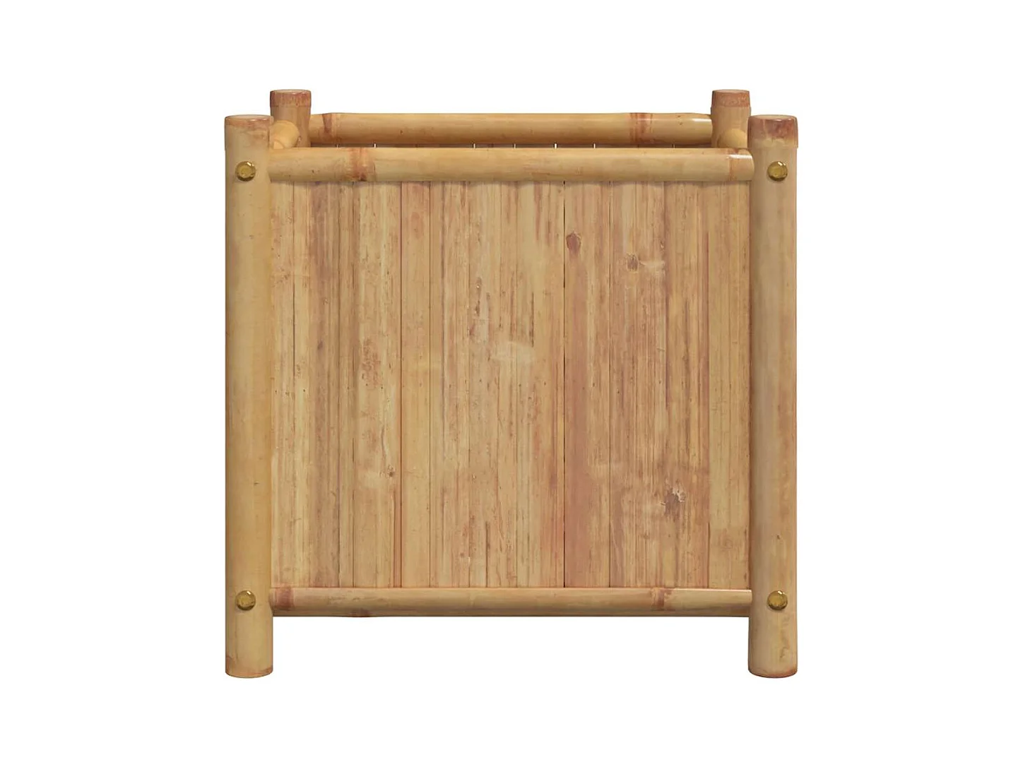 Fioriera in bambù 50x50x50 cm