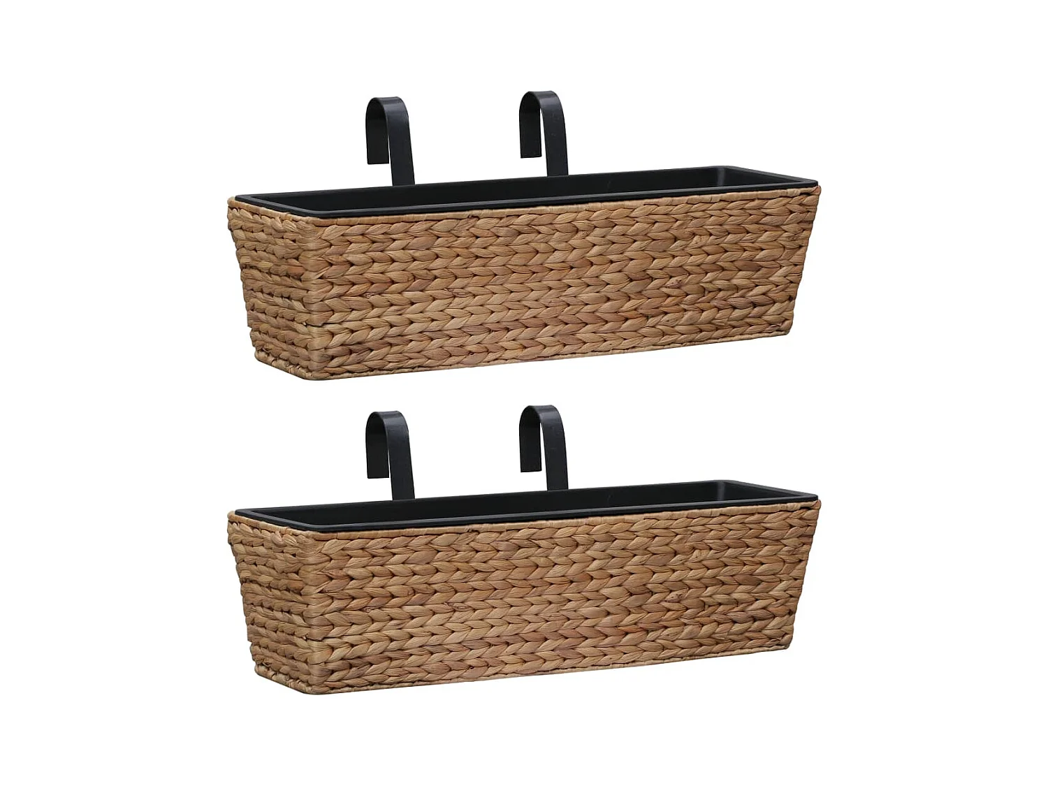 vasi in giacinto d'acqua