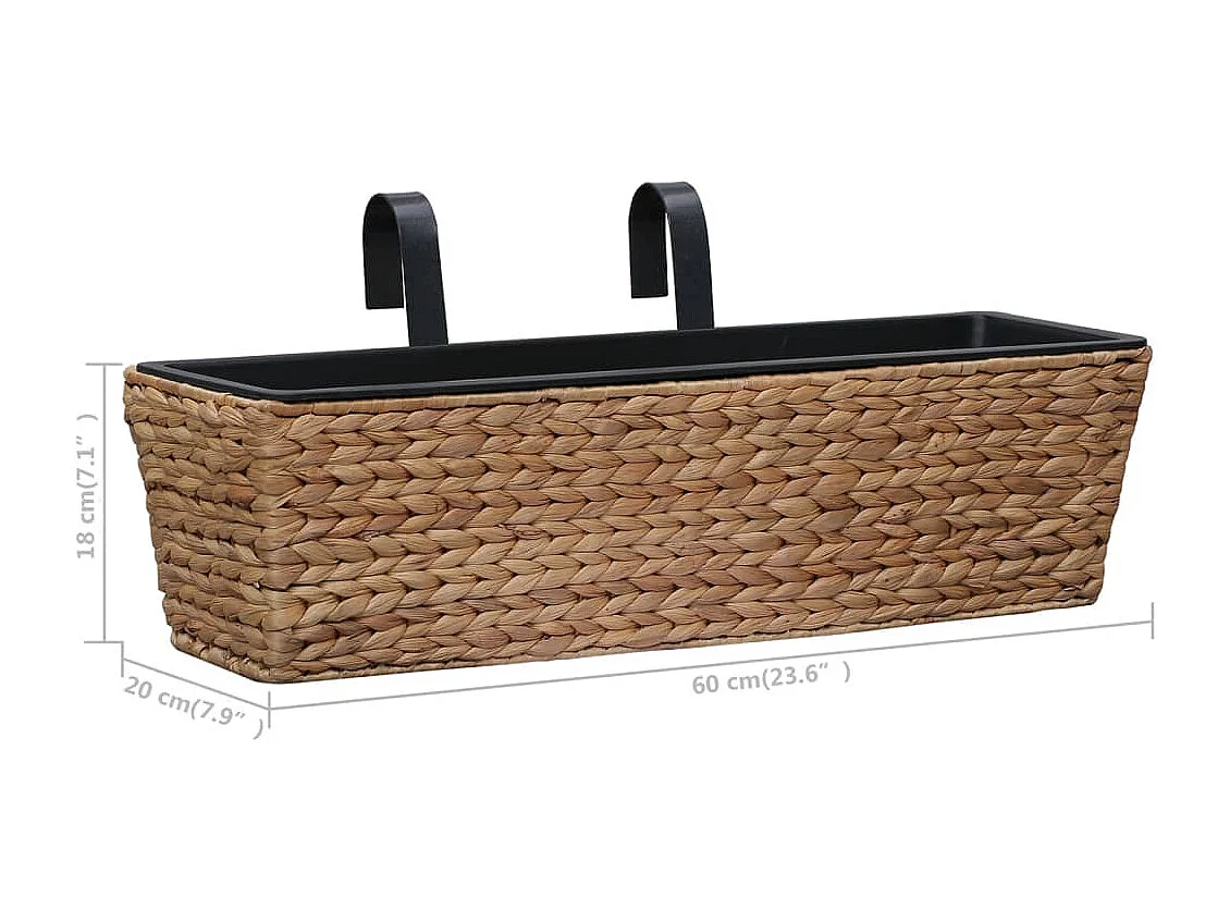 Jardinières 2 pcs Jacinthe d'eau