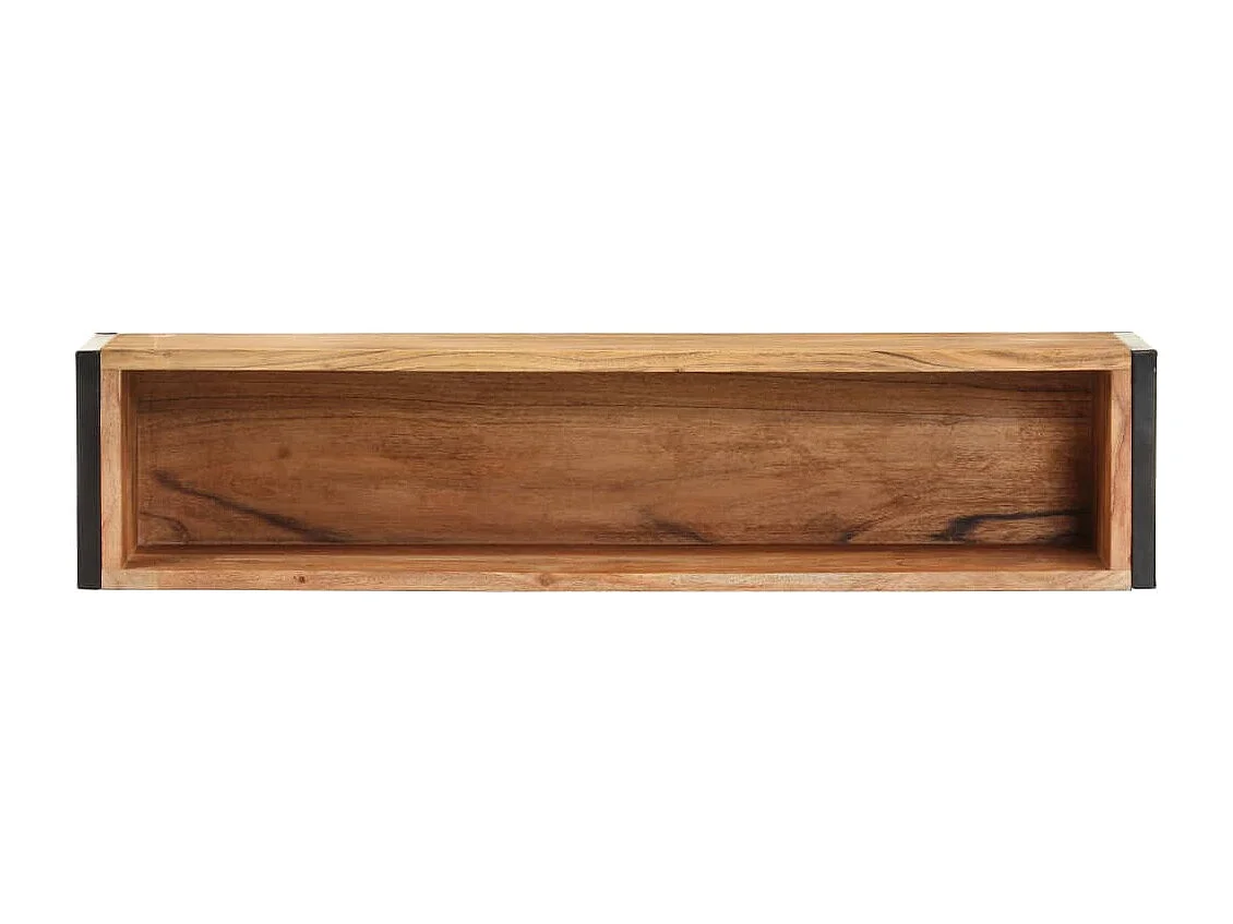 Jardinière 90x20x68 cm Bois massif d'acacia