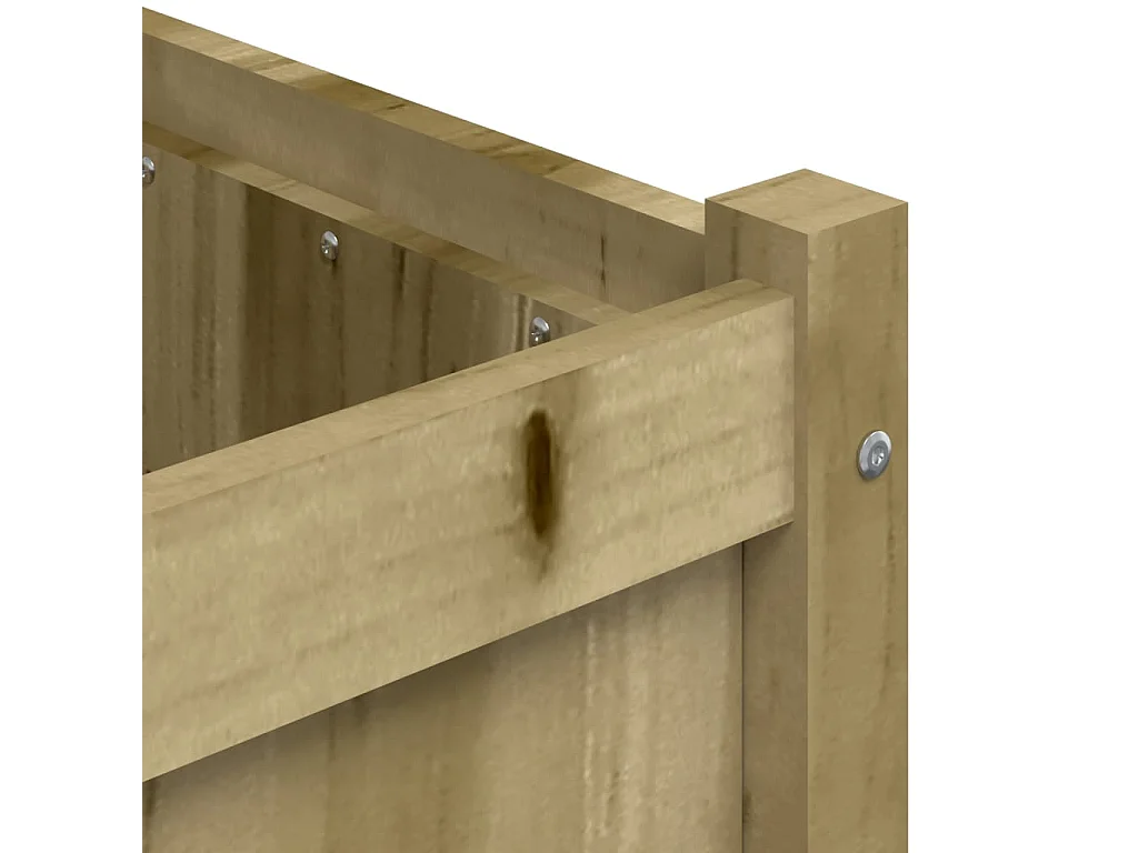 Jardinière 90x50x70 cm bois de pin imprégné