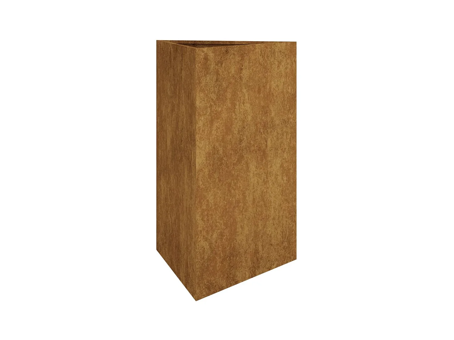 Jardinière 50x43x75 cm acier corten