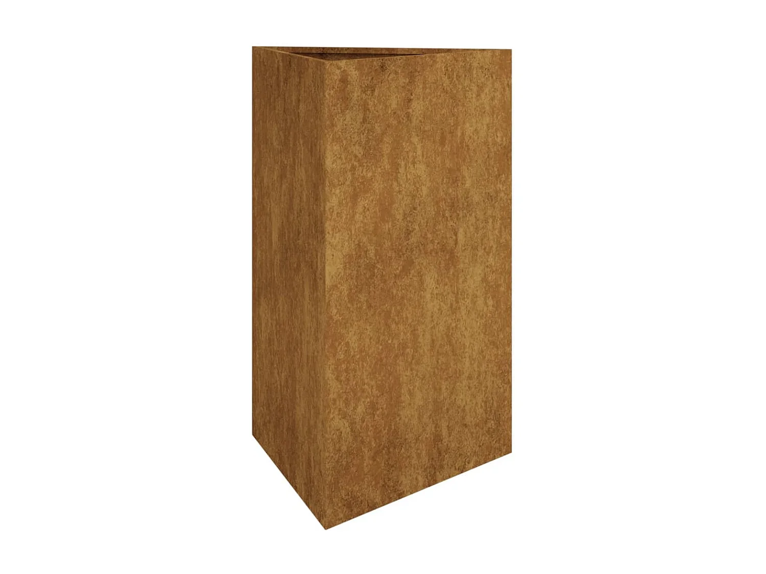 Jardinière 50x43x75 cm acier corten