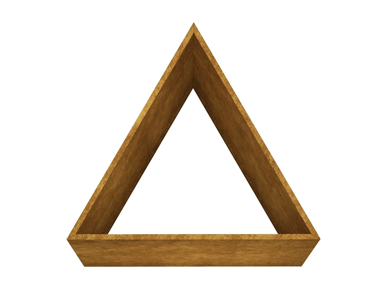 Jardinière 50x43x75 cm acier corten