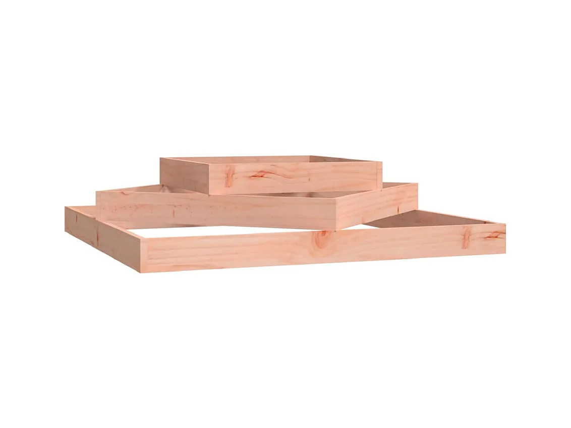 Jardinière 112x112x27 cm Bois de douglas massif