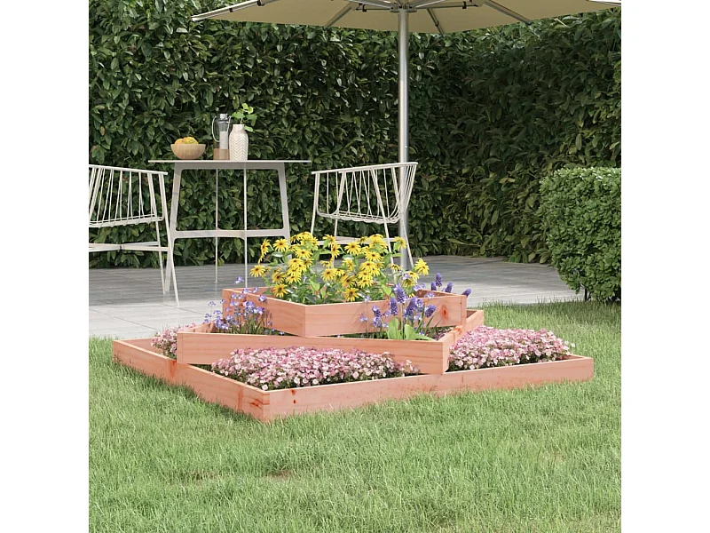 Jardinière 112x112x27 cm Bois de douglas massif