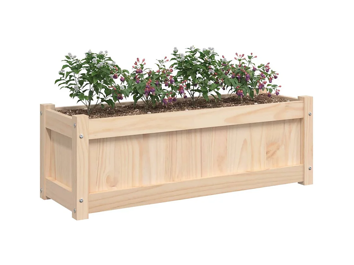 stuks plantenbakken van massief grenenhout