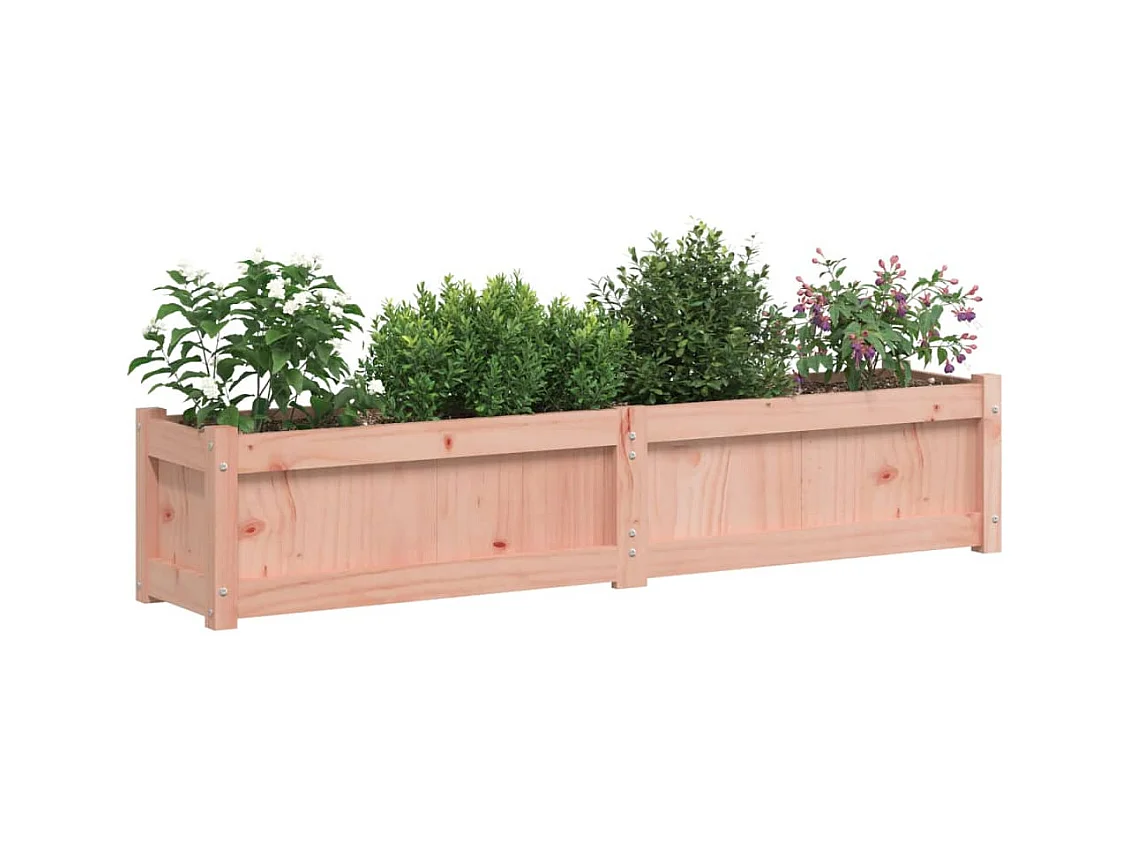 Jardinière 150x31x31 cm bois massif douglas