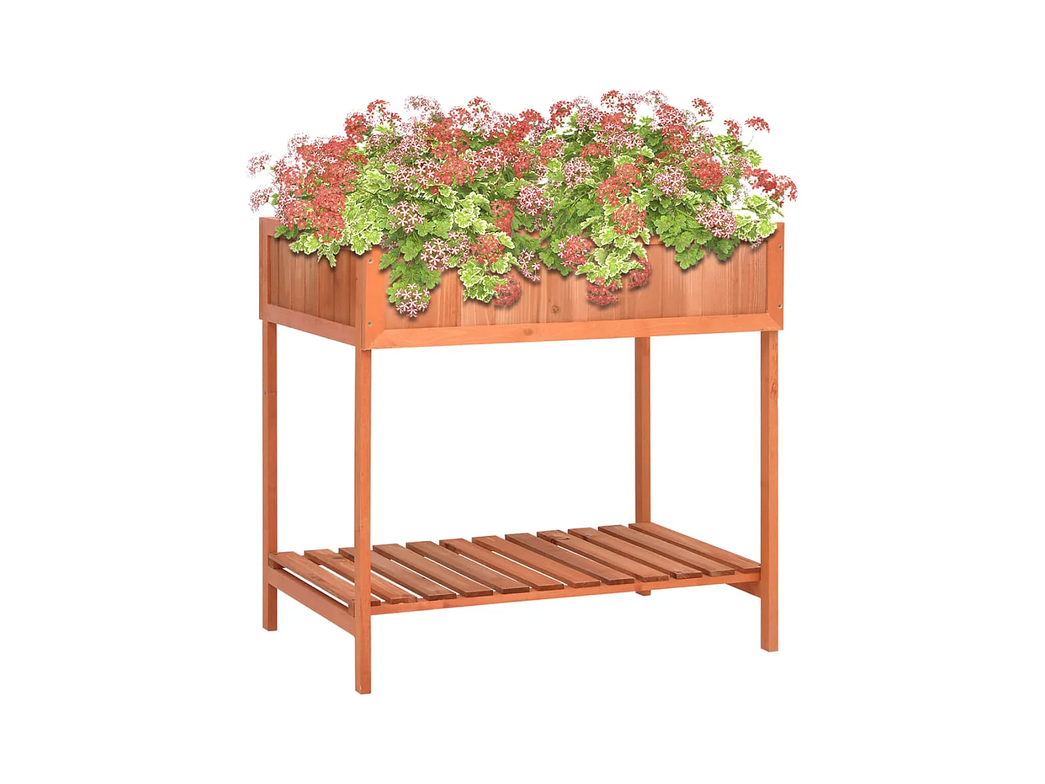 Jardinière à herbes 80x60x80 cm Bois de sapin massif