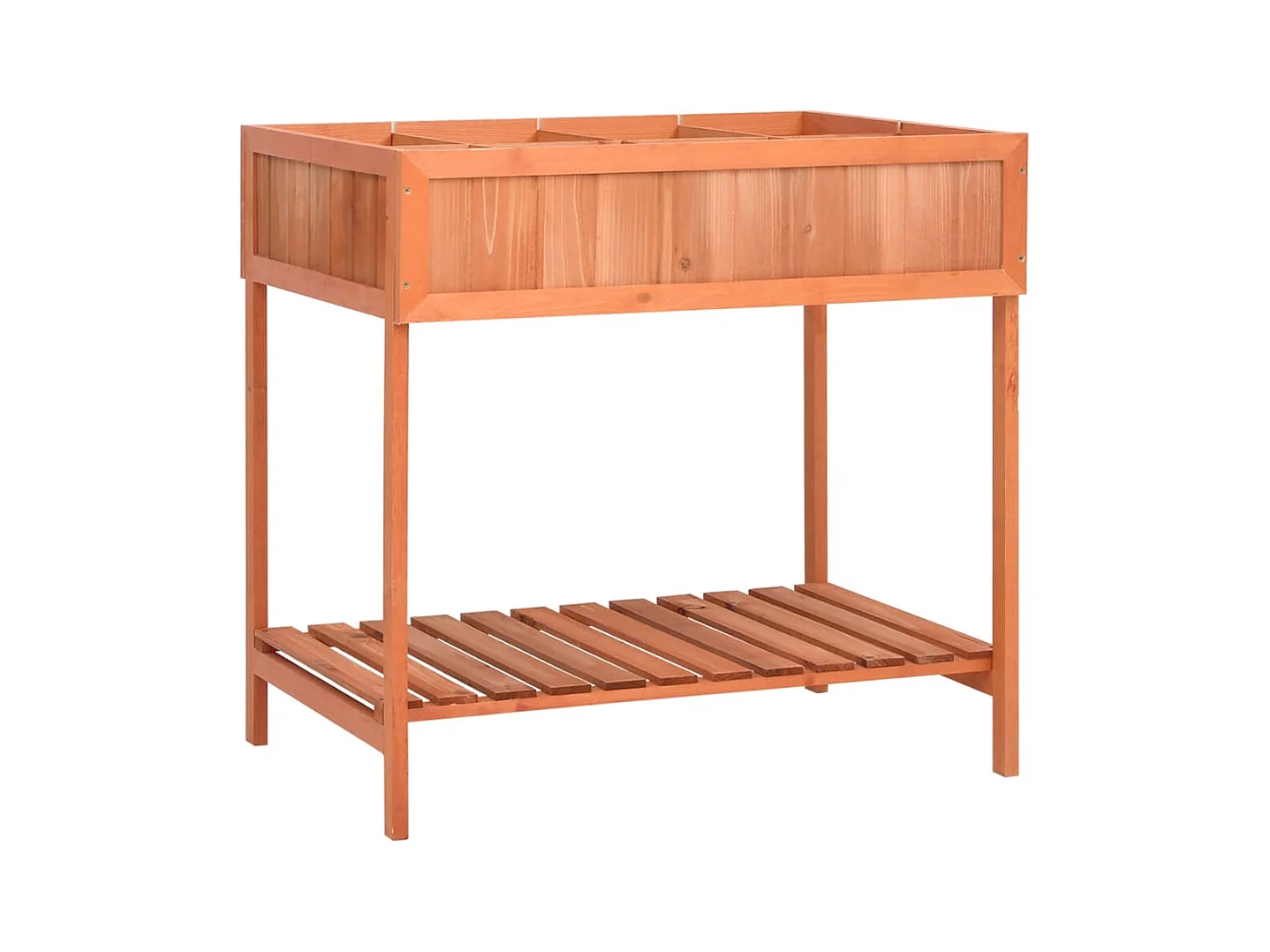 Jardinière à herbes 80x60x80 cm Bois de sapin massif