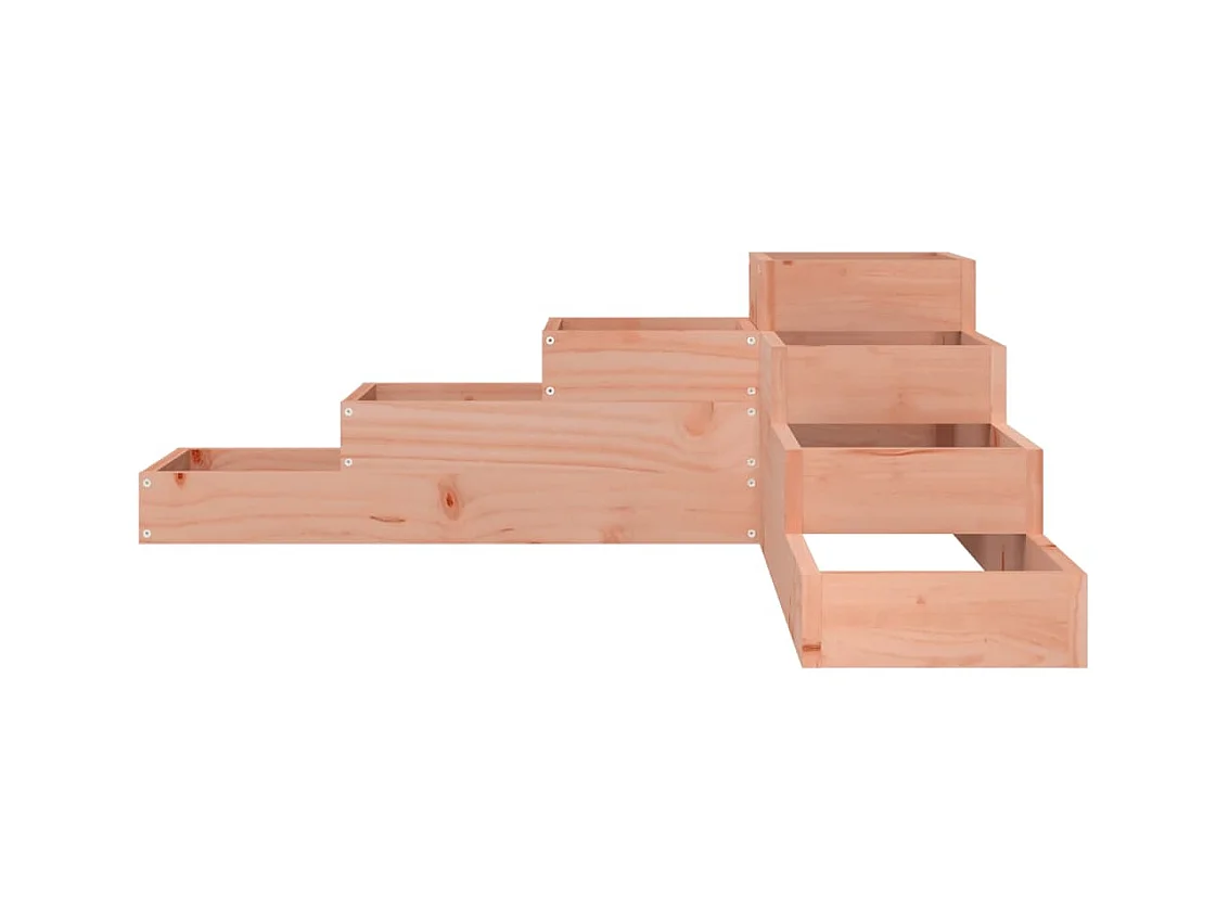 Jardinière 4 niveaux 106x104,5x36 cm bois de douglas massif