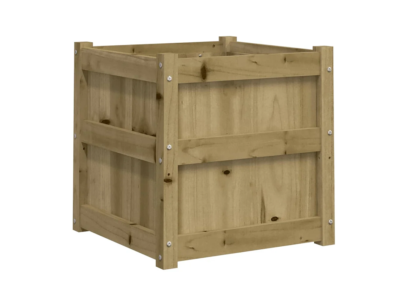 Jardinières 2 pcs bois de pin imprégné