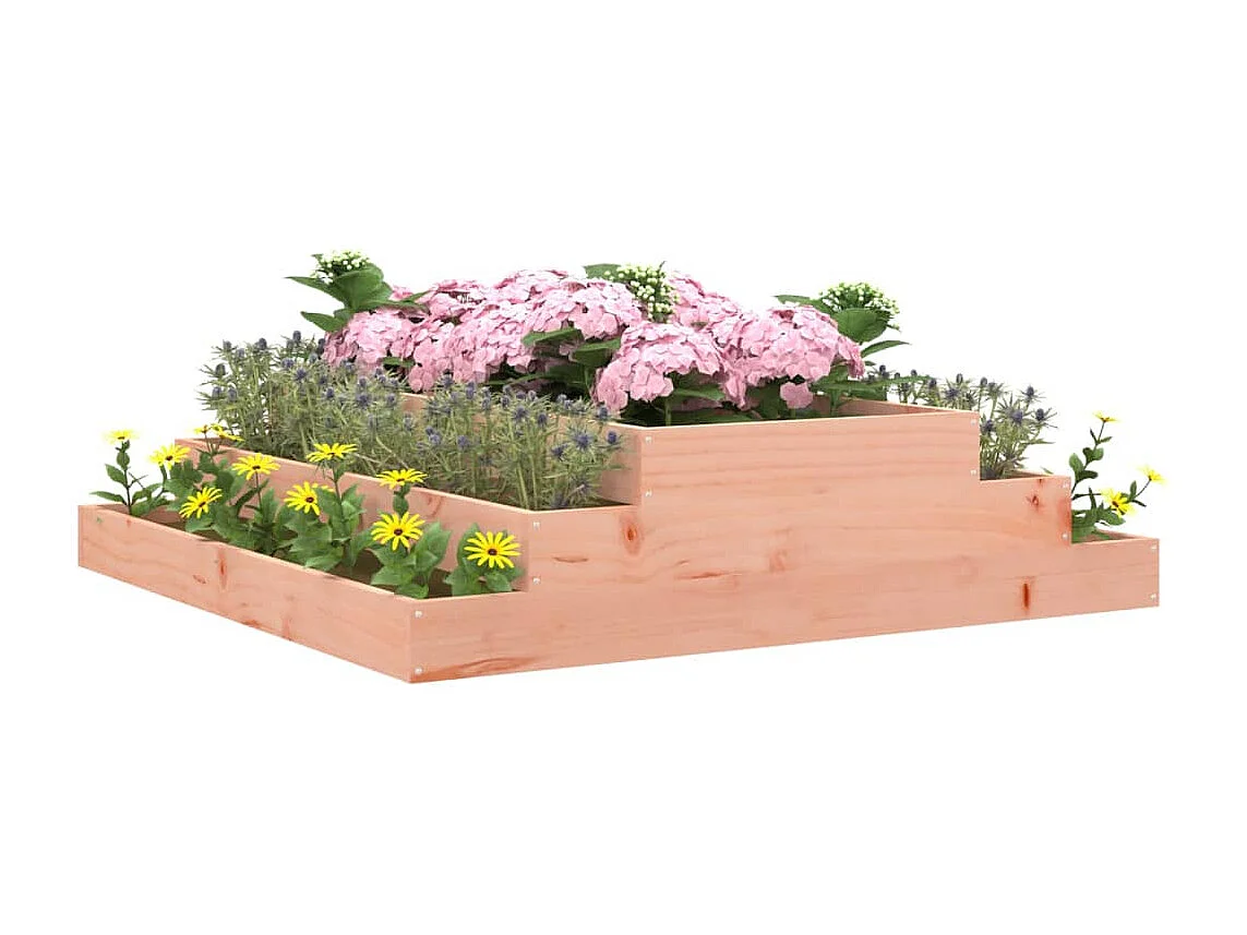 Jardinière 110x110x27 cm Bois de douglas massif