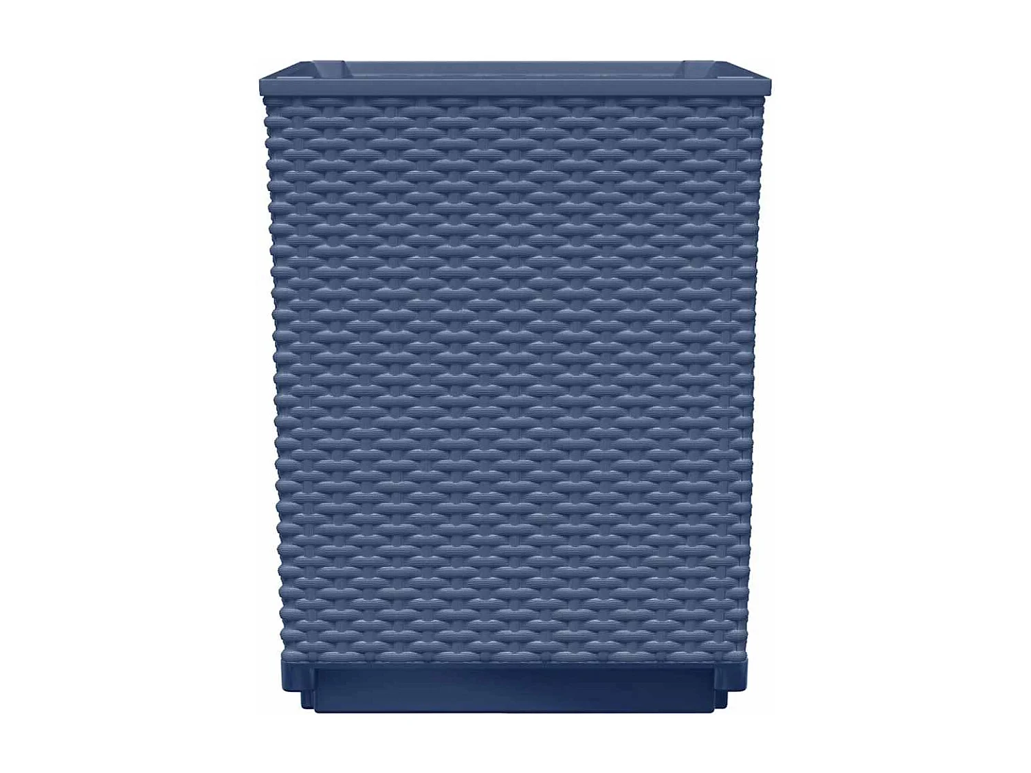 Jardinières 2 pcs bleu gris 30x30x37 cm polypropylène