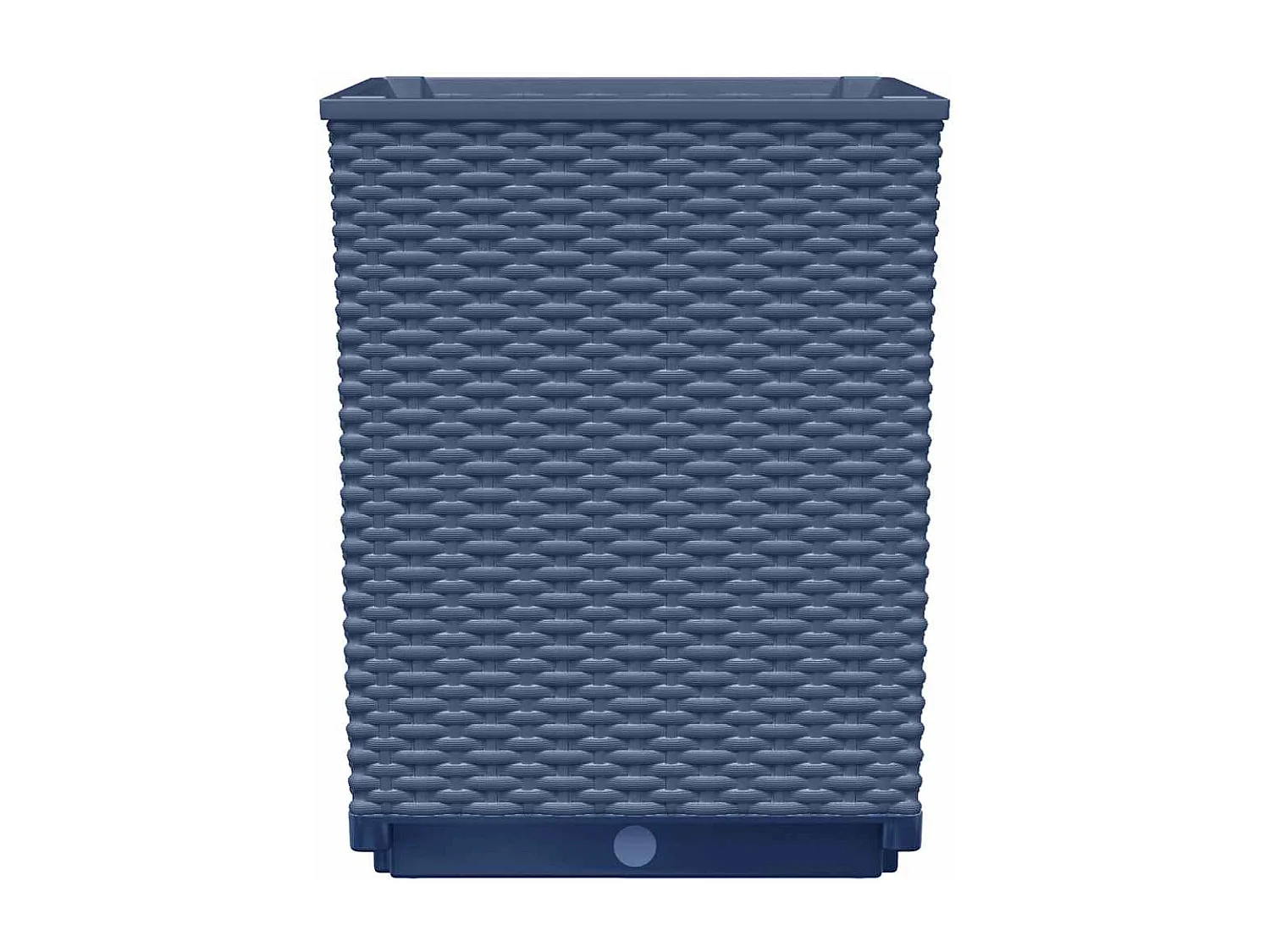 Jardinières 2 pcs bleu gris 30x30x37 cm polypropylène