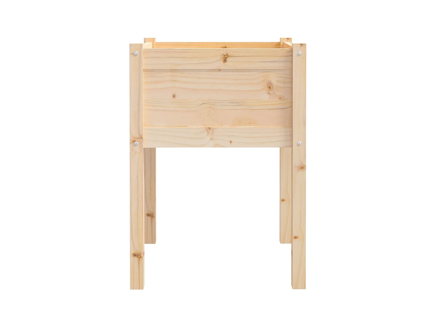Jardinières d'extérieur 2 pcs 50x50x70 cm bois de pin massif