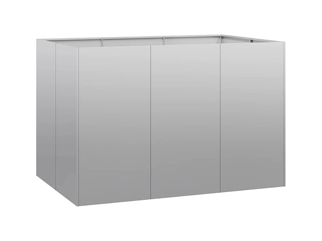 Pflanzkübel 120x80x80 cm verzinkter Stahl