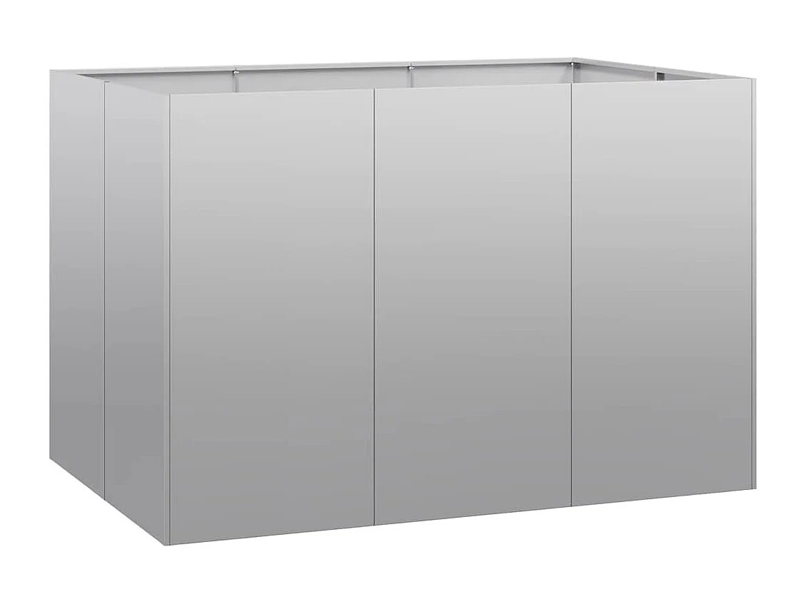 Pflanzkübel 120x80x80 cm verzinkter Stahl