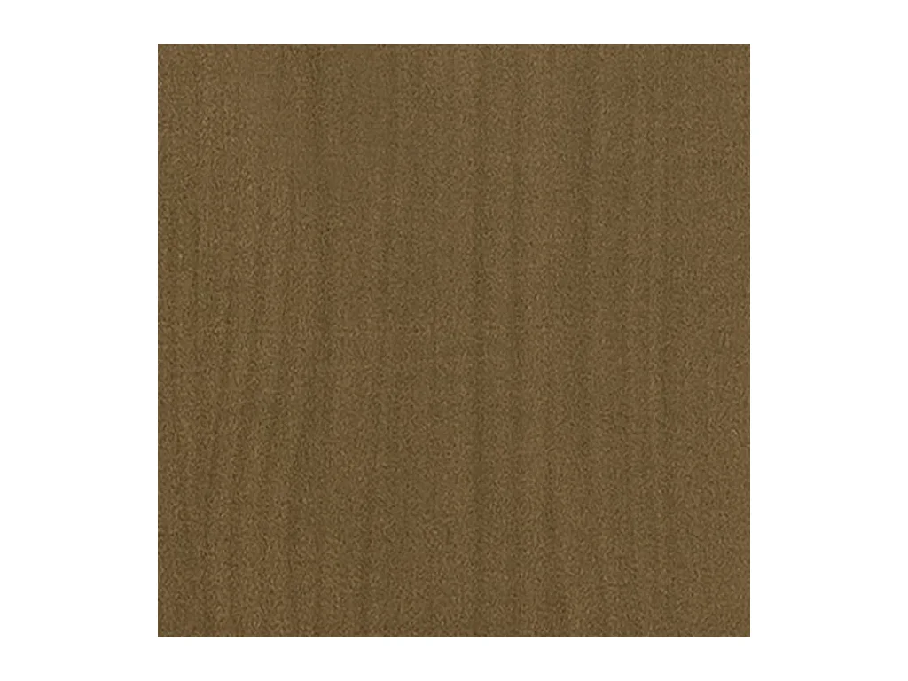 Jardinière d'extérieur Marron miel 40x40x70 cm Pin massif