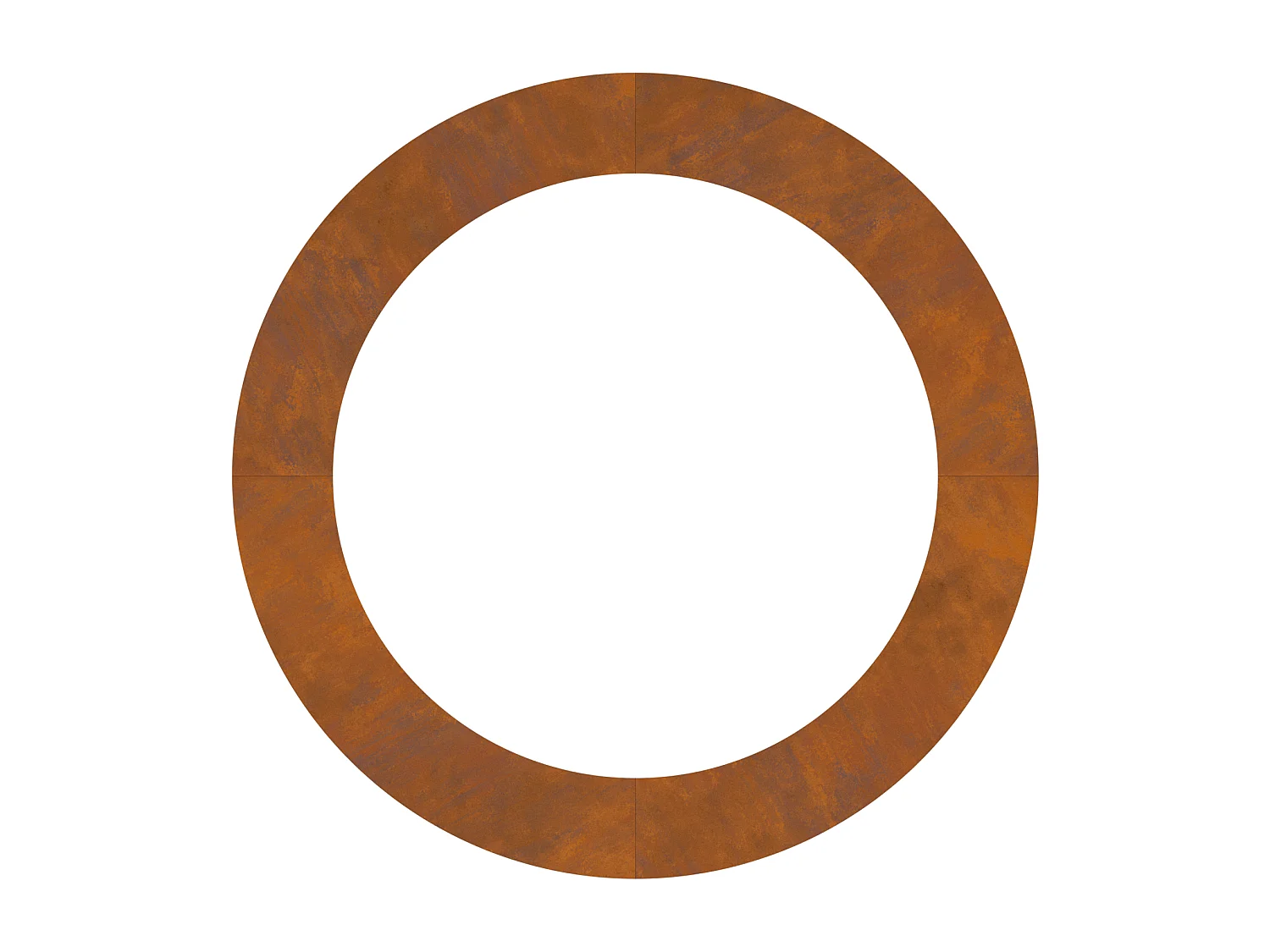 Jardinière en Acier Corten Acier corten Grand Jardinières