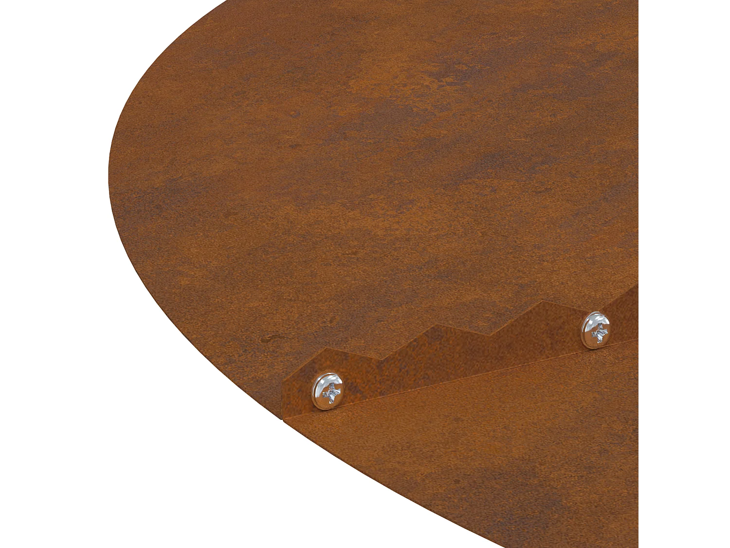 Jardinière en Acier Corten Acier corten Grand Jardinières
