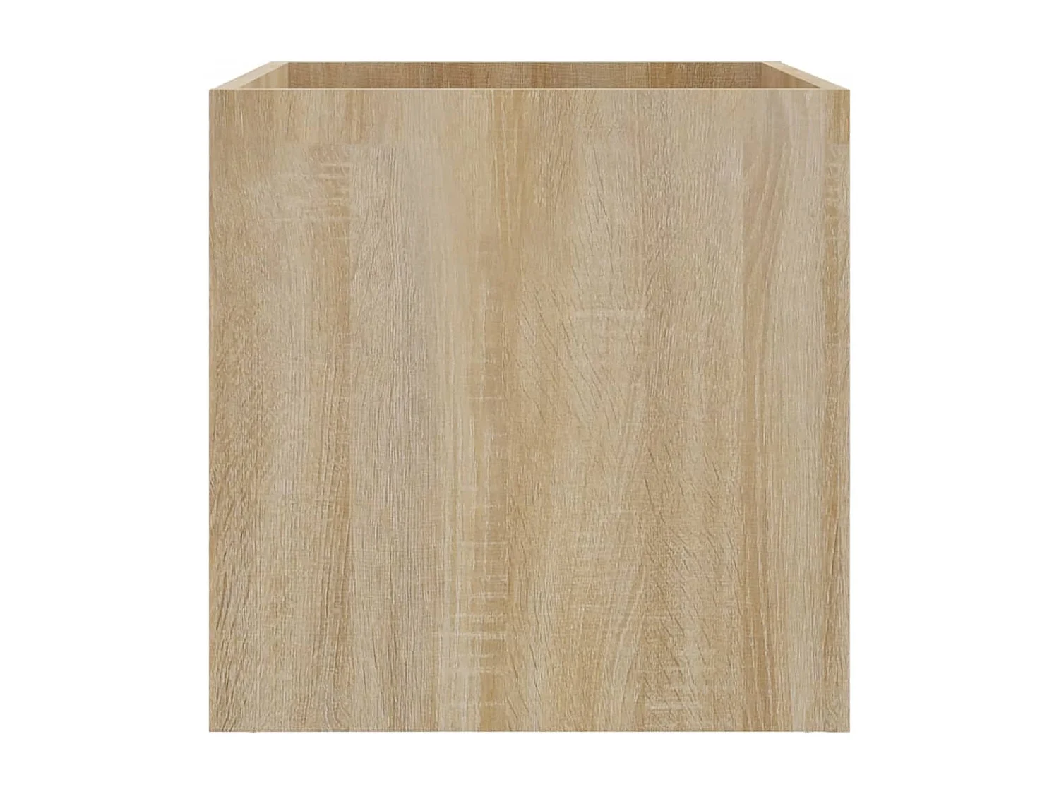 Jardinière Chêne sonoma 40x40x40 cm Bois d'ingénierie